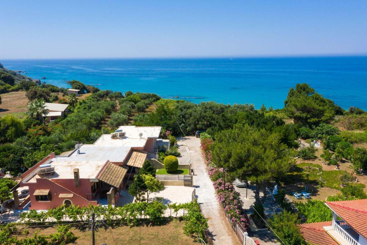 Terra Corfu Chalikounas Cottage Paramonas  エクステリア 写真